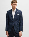 BOSS Hutson Blazer | Dark Navy Check