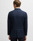 BOSS Hutson Blazer | Dark Navy Check