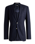 BOSS Janson Stretch Blazer | Textured Navy