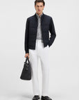 BOSS Skiles Quilted Jacket | Navy