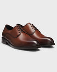 BOSS Tayil Derby Leather Shoe | Medium Brown