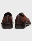 BOSS Tayil Derby Leather Shoe | Medium Brown