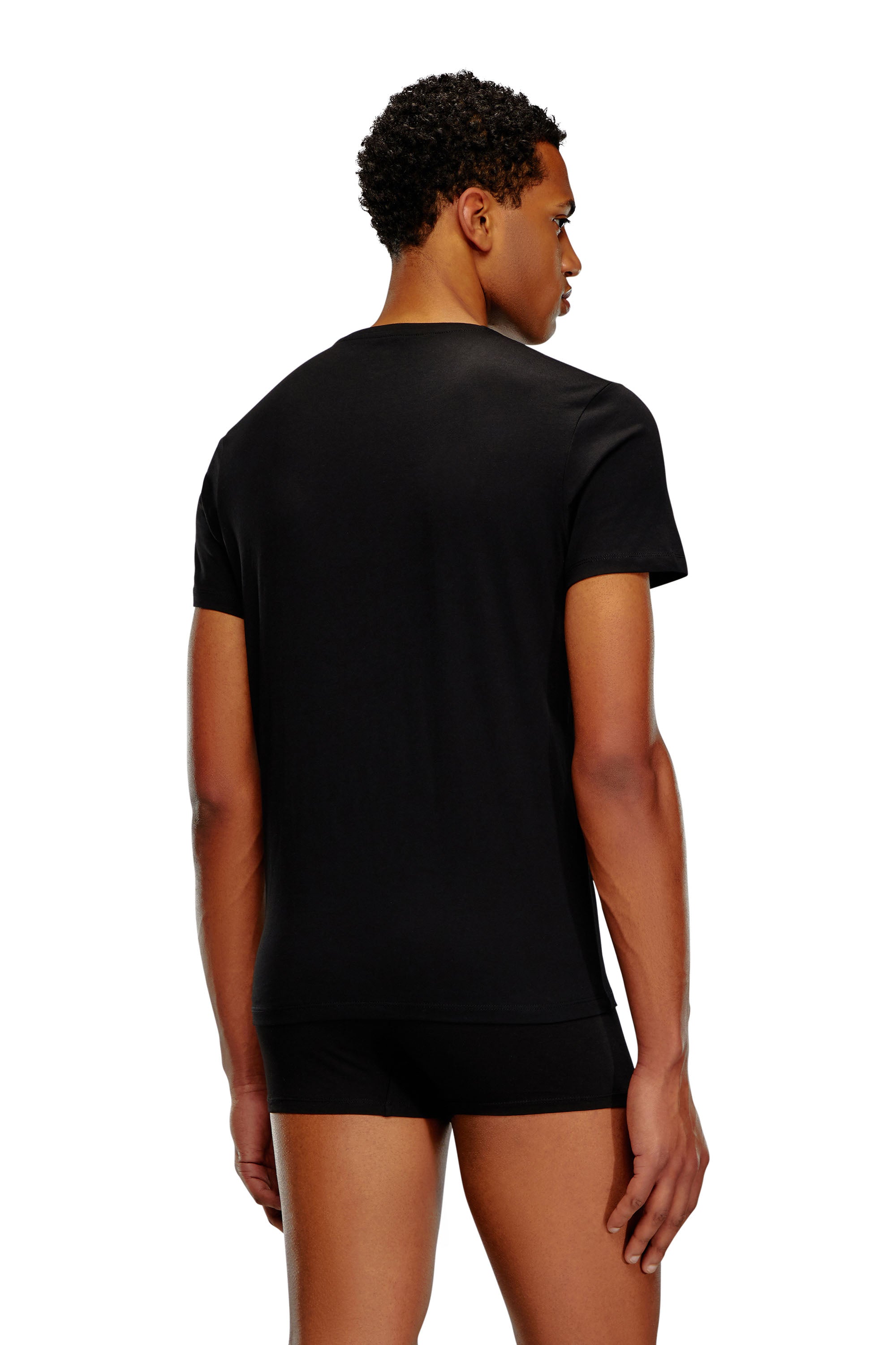 Diesel Michael V-Neck T-Shirt Three Pack | Black