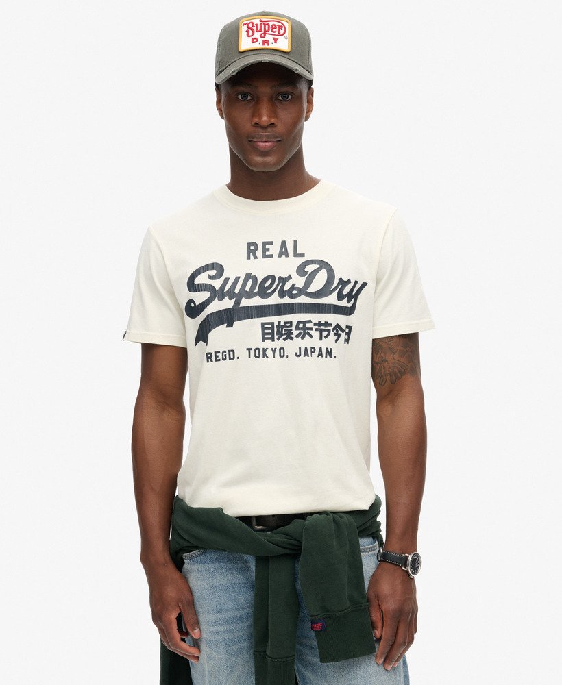 Superdry Classic VL Graphic T-Shirt | Ecru