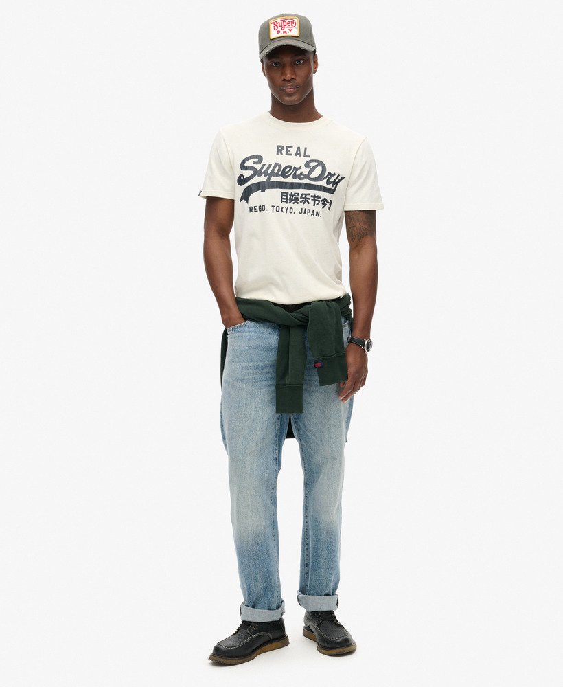 Superdry Classic VL Graphic T-Shirt | Ecru