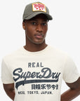 Superdry Classic VL Graphic T-Shirt | Ecru