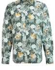 Fil Noir Abstract Jungled Shirt | Green
