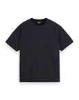 Scotch & Soda 3 Crosses Relaxed T-Shirt | Black