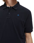 Scotch & Soda Pique Polo Shirt | Night