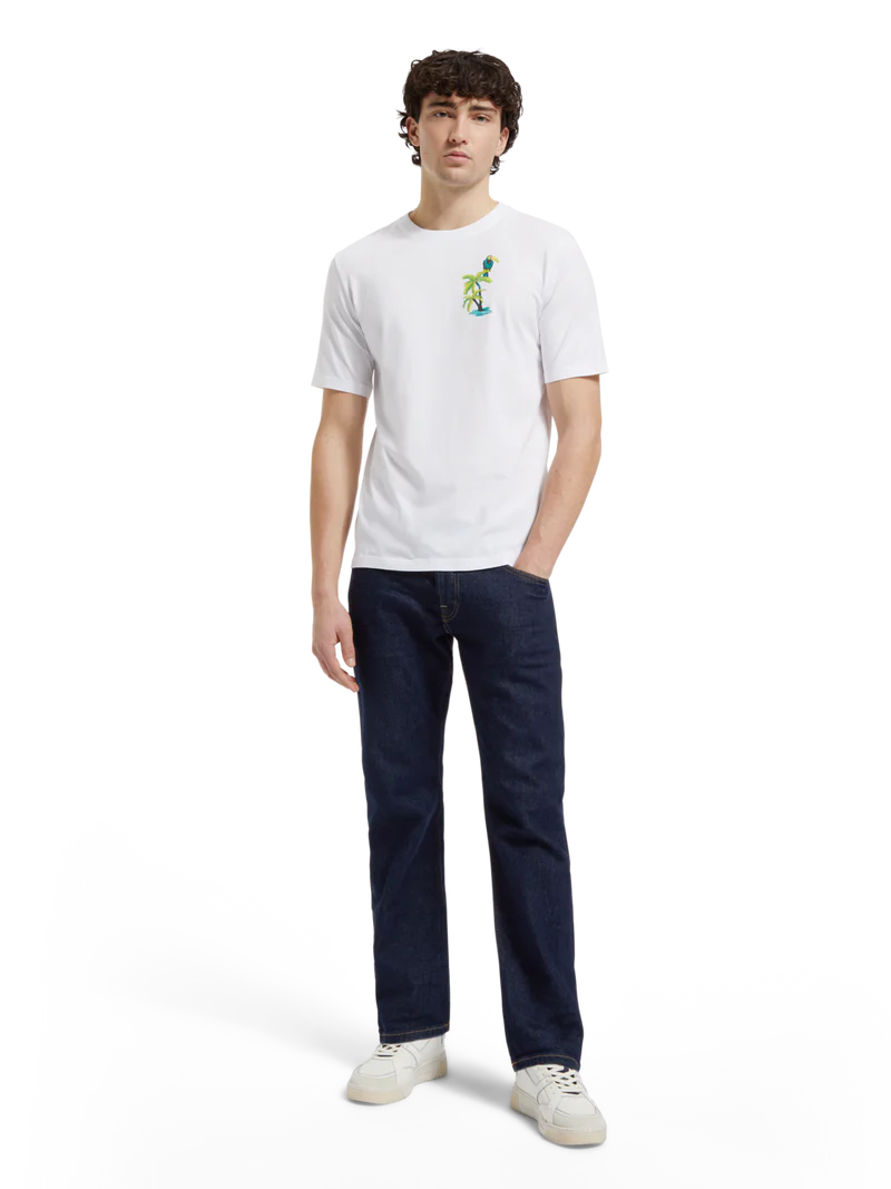 Scotch & Soda You Can Toucan T Shirt | White