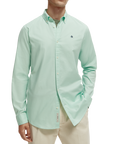 Scotch & Soda Organic Oxford Shirt | Mint