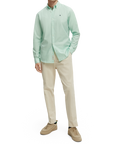 Scotch & Soda Organic Oxford Shirt | Mint