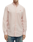 Scotch & Soda Organic Oxford Shirt | Rose