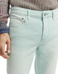 Scotch & Soda Skim Garment Dyed Jean | Mint