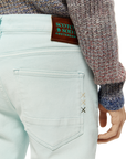 Scotch & Soda Skim Garment Dyed Jean | Mint