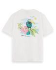 Scotch & Soda You Can Toucan T Shirt | White