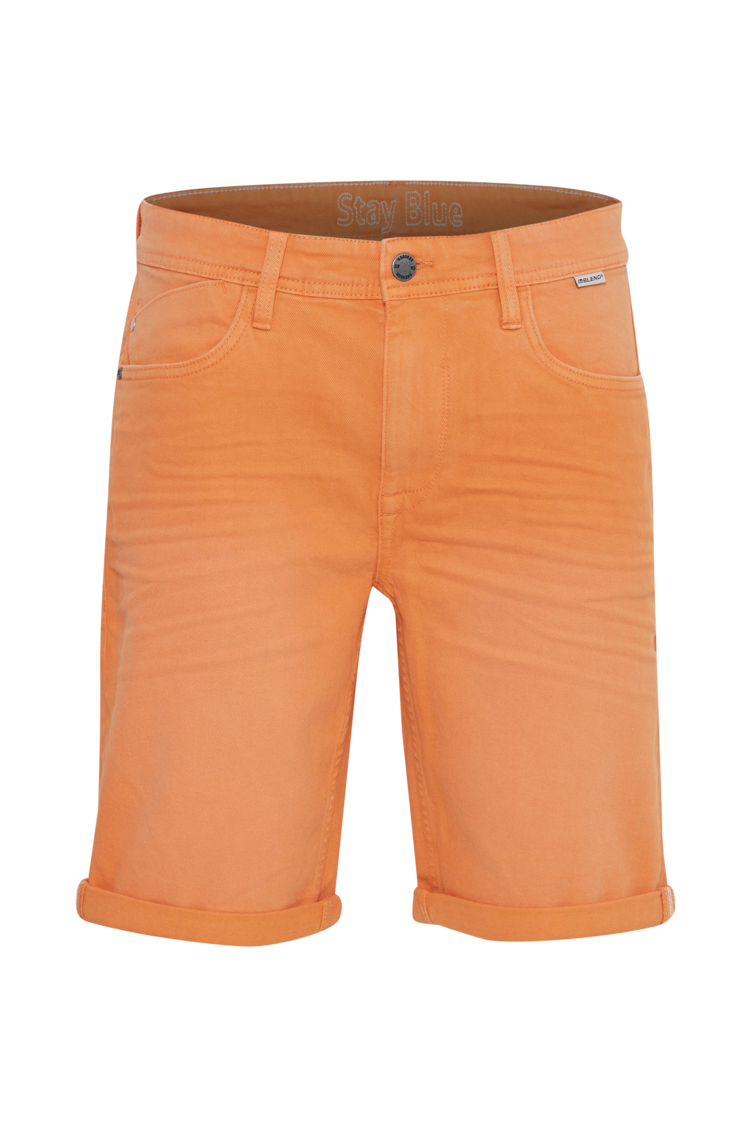 Blend Stretch Drill Shorts Orange LIFE FOR MEN