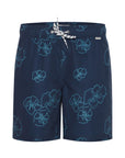Blend Swim Short | Navy Magnolia Print