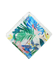 Monti Castello Pocket Square | Tropical Garden
