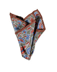 Monti Castello Pocket Square | Autumn Leaves