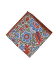 Monti Castello Pocket Square | Autumn Leaves
