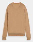 Scotch & Soda Essential Crew Neck | Camel Melange
