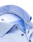 R2 Amsterdam Long Sleeve Shirt | Blue Triangle Trim