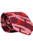 Parisian 1919 Silk Tie | Red Paisley
