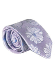 Parisian 1919 Silk Tie | Lilac Floral Daisy