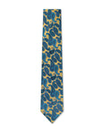 Parisian 1919 Silk Tie | Gold Paisley