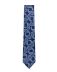 Parisian 1919 Silk Tie | Navy Paisley