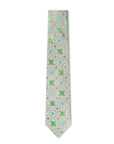 Parisian 1919 Silk Tie | Lime Baroque