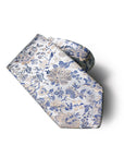 Parisian 1919 Silk Tie | Cobalt Triffids Floral