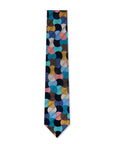 Parisian 1919 Silk Tie | Retro Swirl
