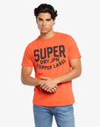 Superdry Copper Label Graphic T-Shirt | Bold Orange