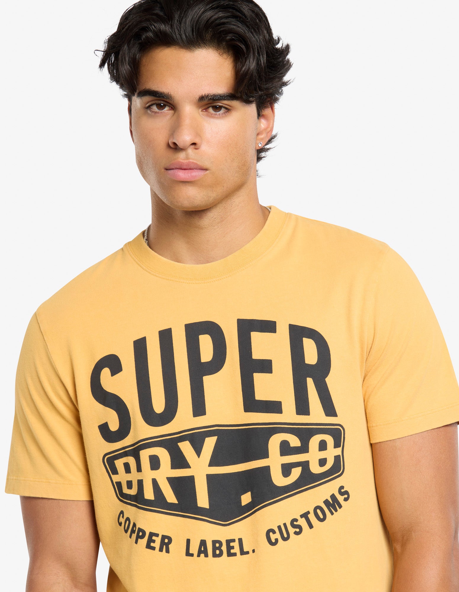 Superdry Copper Label Graphic T-Shirt | Winter Gold