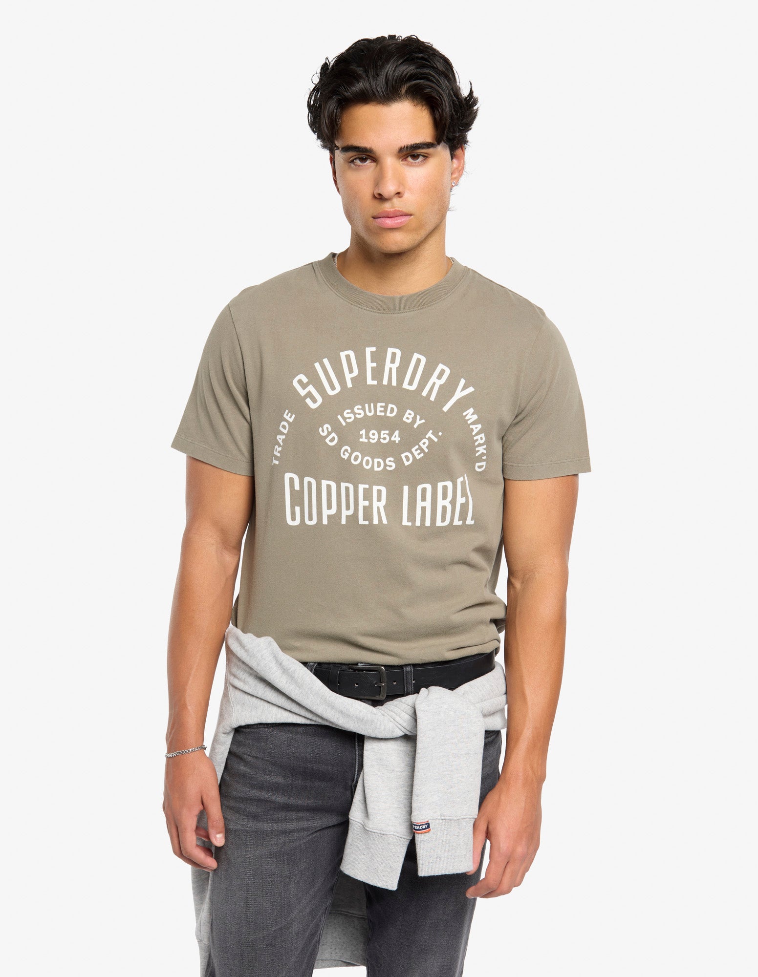 Superdry Copper Label Graphic T-Shirt | Lite Sage