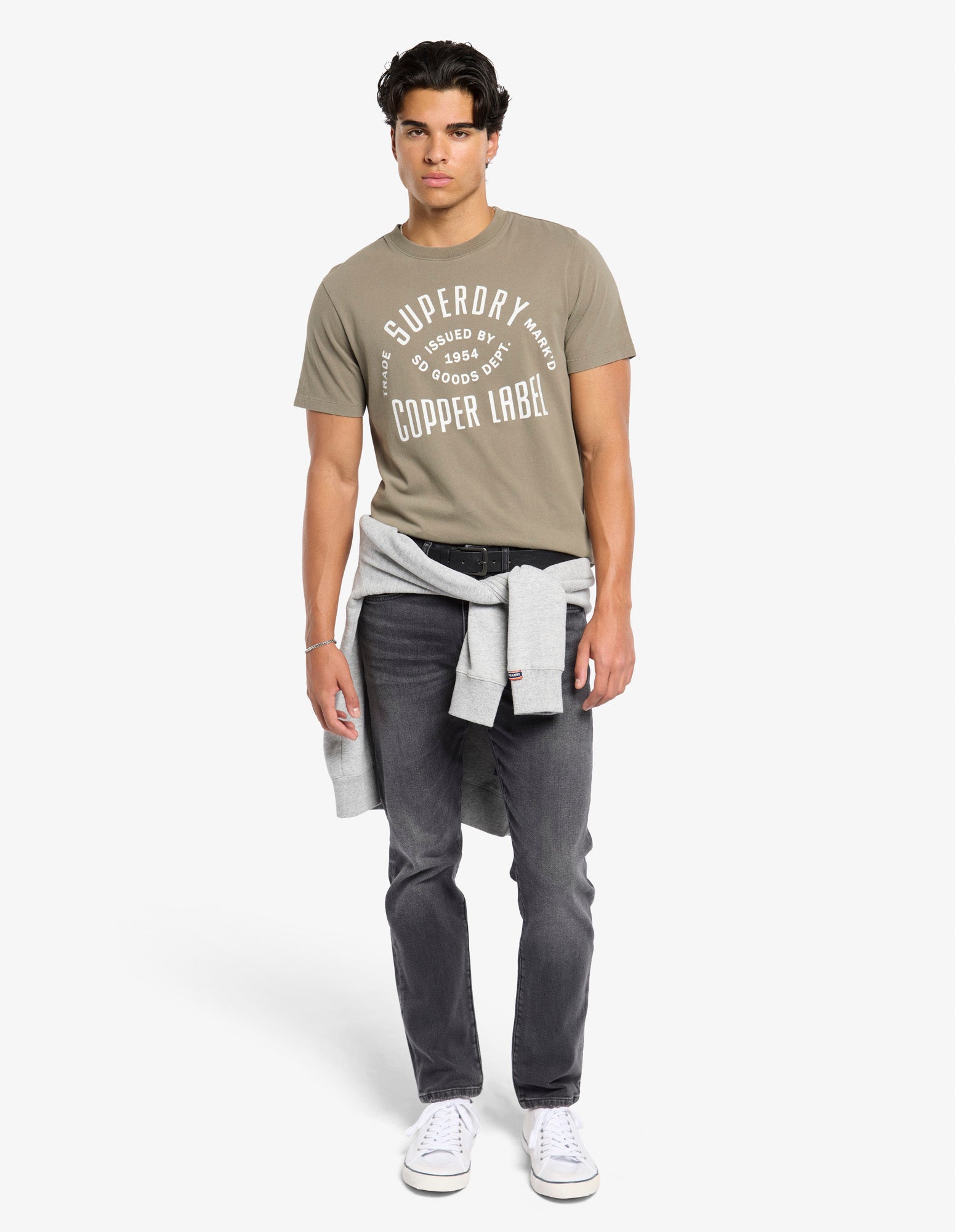 Superdry Copper Label Graphic T-Shirt | Lite Sage