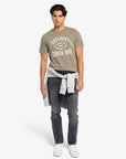 Superdry Copper Label Graphic T-Shirt | Slate Grey