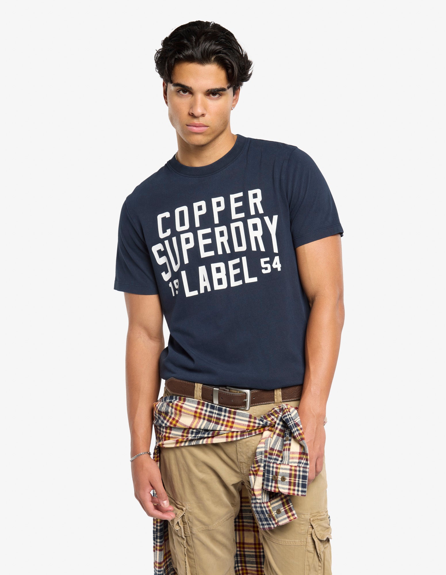 Superdry Copper Label Graphic T-Shirt | Eclipse Navy