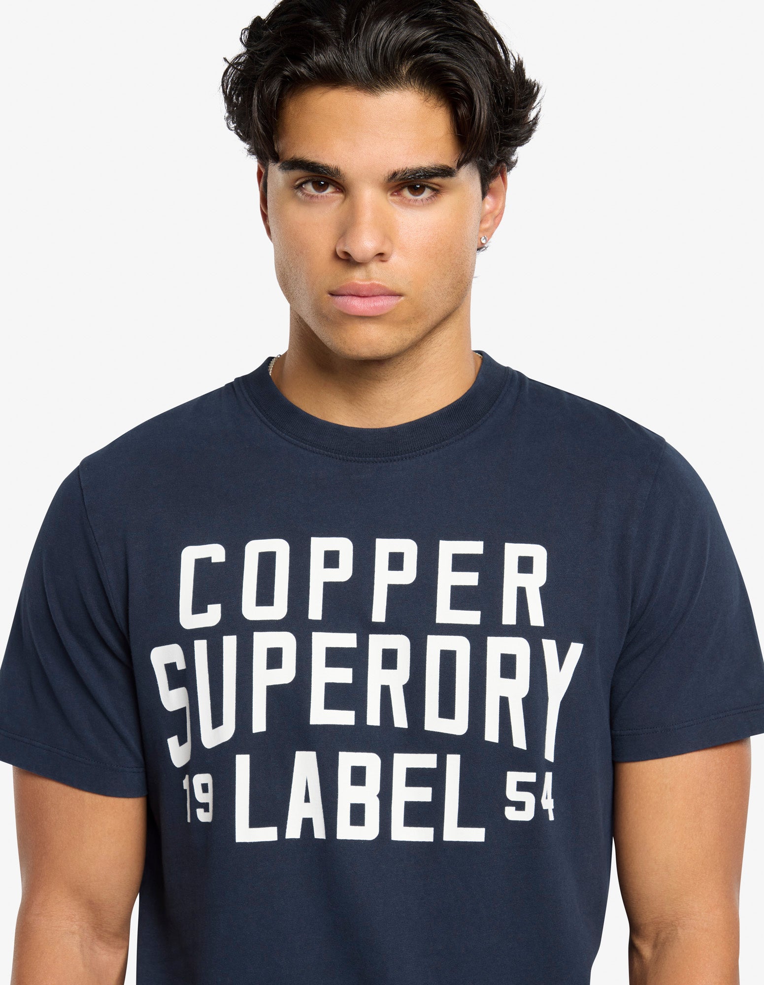 Superdry Copper Label Graphic T-Shirt | Eclipse Navy