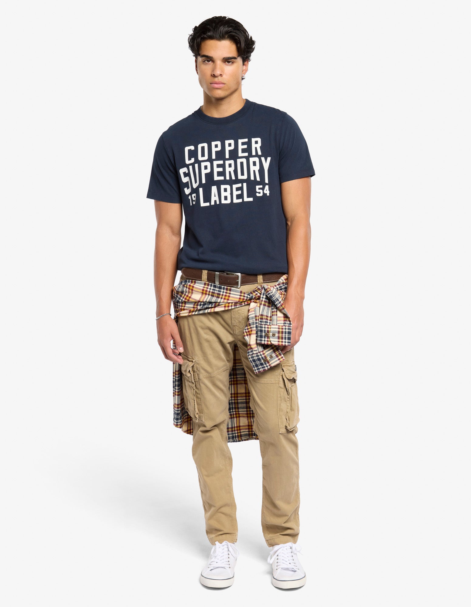 Superdry Copper Label Graphic T-Shirt | Eclipse Navy