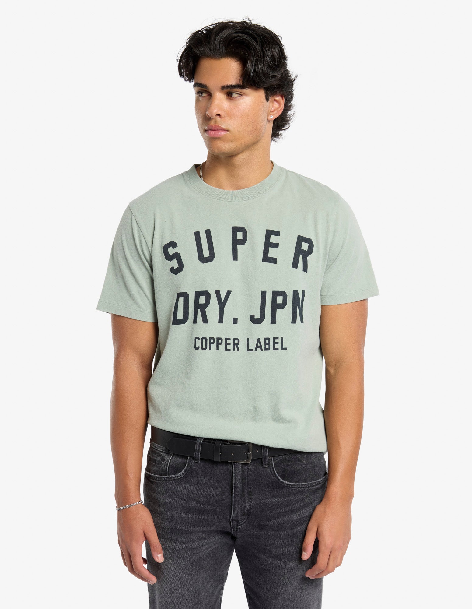 Superdry Copper Label Graphic T-Shirt | Slate