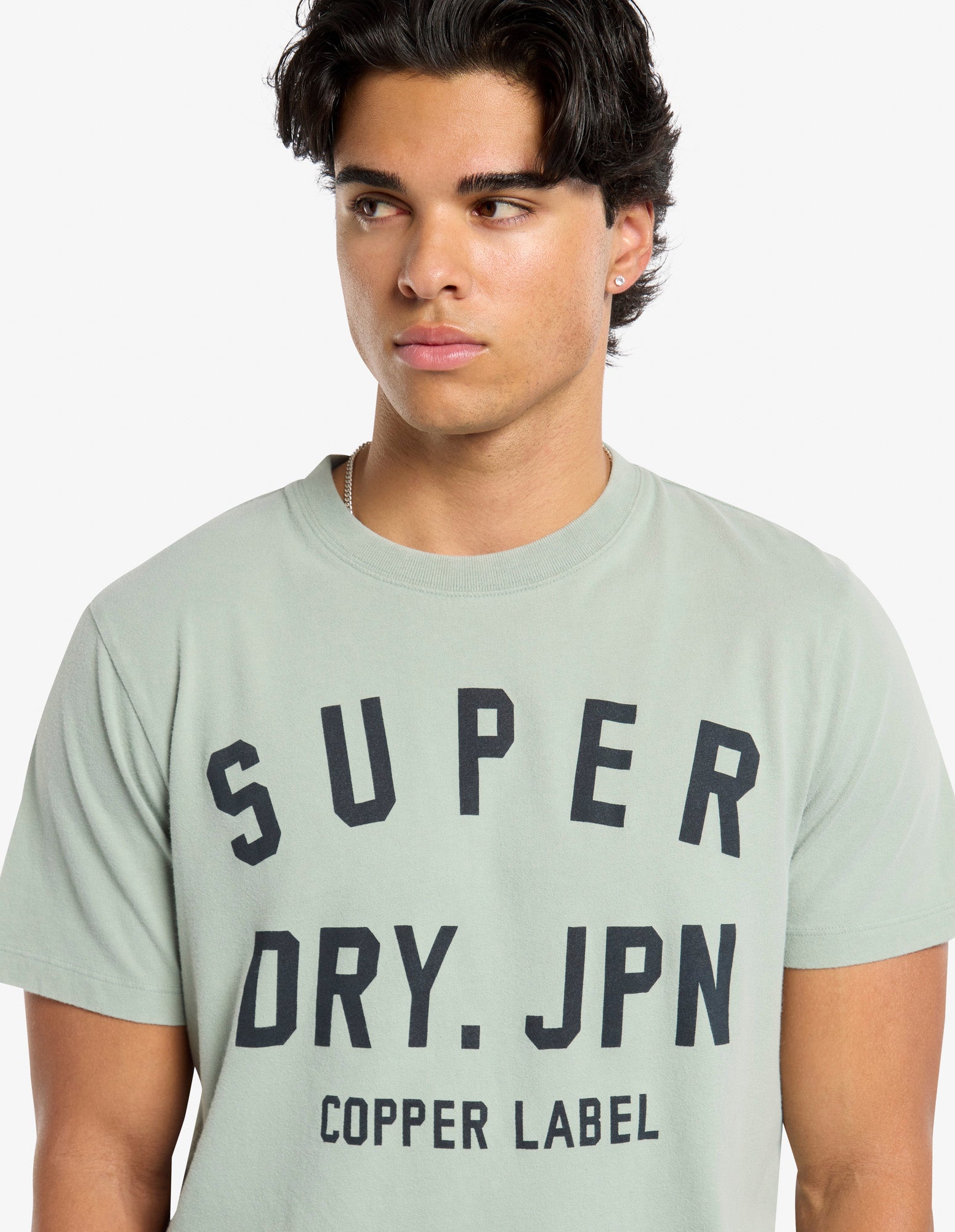 Superdry Copper Label Graphic T-Shirt | Slate