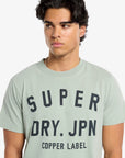 Superdry Copper Label Graphic T-Shirt | Slate