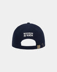 Scotch & Soda Twill Cap | Navy