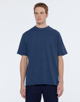 Scotch & Soda 3 XXX Garment Dyed T-Shirt | Navy