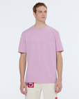 Scotch & Soda Melange T-Shirt | Iris Pink