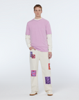 Scotch & Soda Melange T-Shirt | Iris Pink
