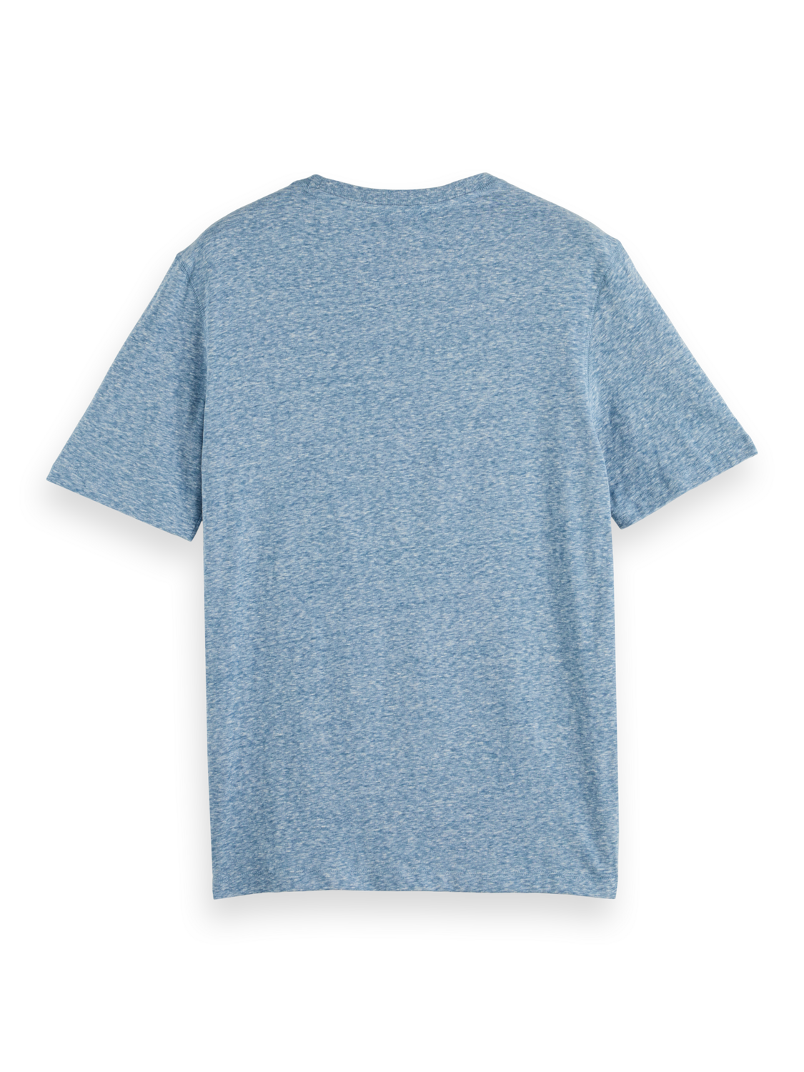 Scotch & Soda Melange T-Shirt | Novel Blue